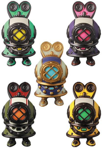 MEDICOM TOY - VAG(VINYL ARTIST GACHA) SERIES 32.5 潜水服ゼンマイずきん