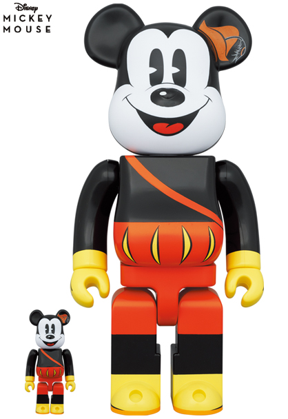 MEDICOM TOY - BE@RBRICK Mickey the Bard 100％ & 400％