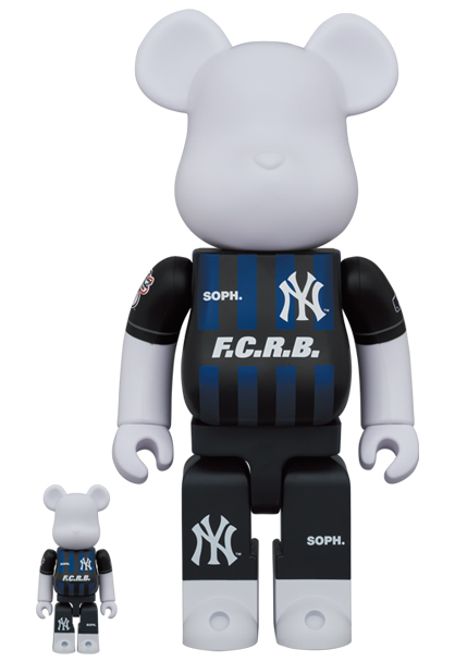 MEDICOM TOY - BE@RBRICK F.C.R.B. × MLB 100％ & 400％ (NEW YORK