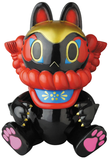 MEDICOM TOY - 郷土玩具怪獣 イヌハリゴン寿サイズ（黒）