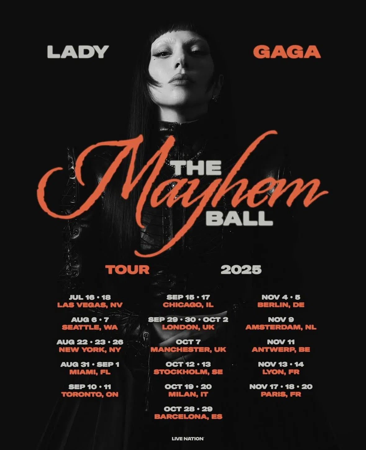 Lady Gaga's upcoming tour 'MAYHEM Ball' is on the horizon
