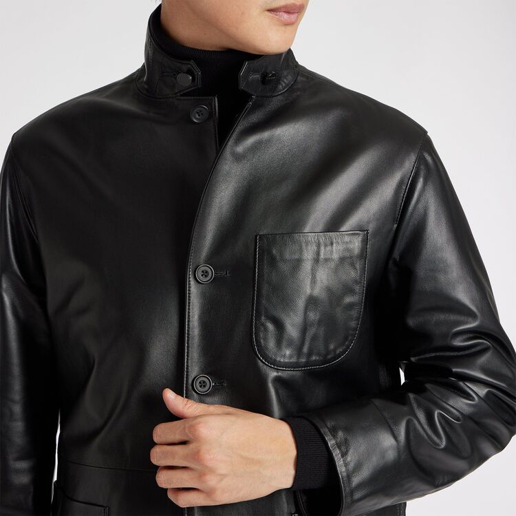 LAMB LEATHER LOAFER'S JACKET [ラムレザー ローファージャケット