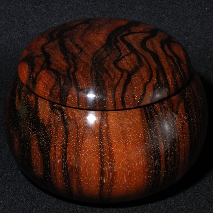 碁笥 黒檀 特大 特上