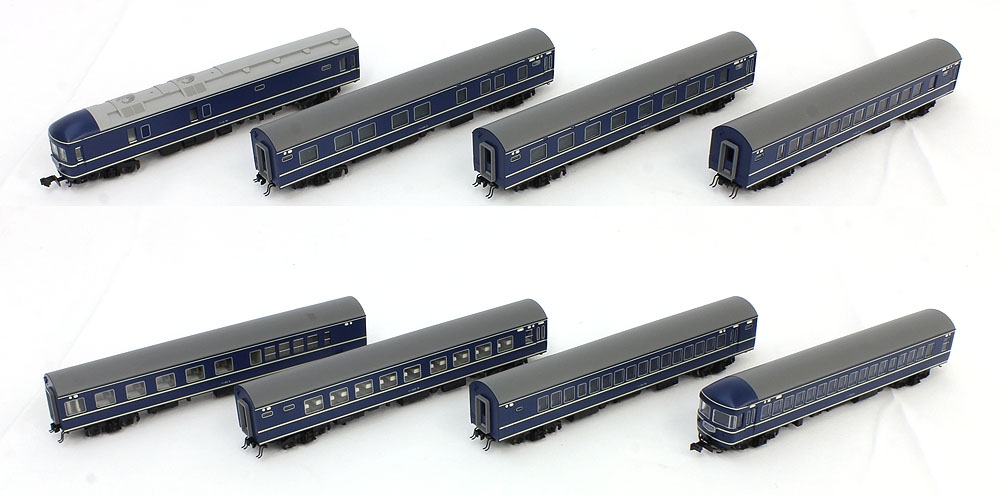 20系寝台特急「あさかぜ」（初期編成） 基本＆増結セット | KATO