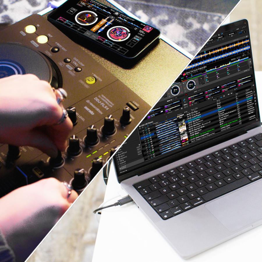 Pioneer DJコントローラー DDJ-FLX4 + 専用ケース DJC-B + ダスト