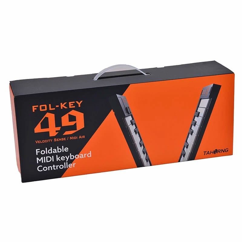 TAHORNG FOL-KEY49 折りたたみ式49鍵MIDIキーボード＆コントローラー
