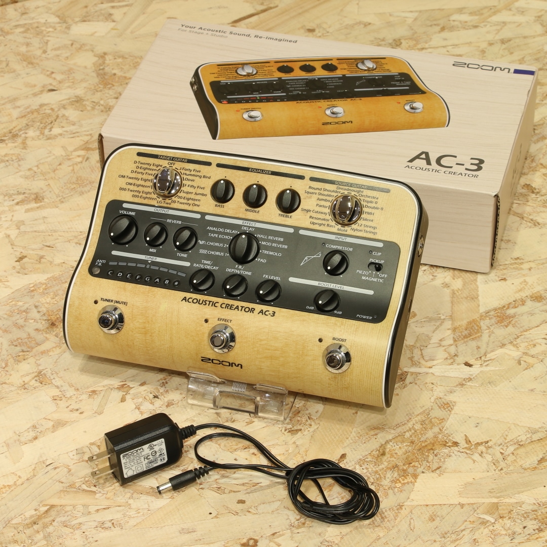 AC-3 Acoustic Creator: エフェクター｜三木楽器公式通販サイト