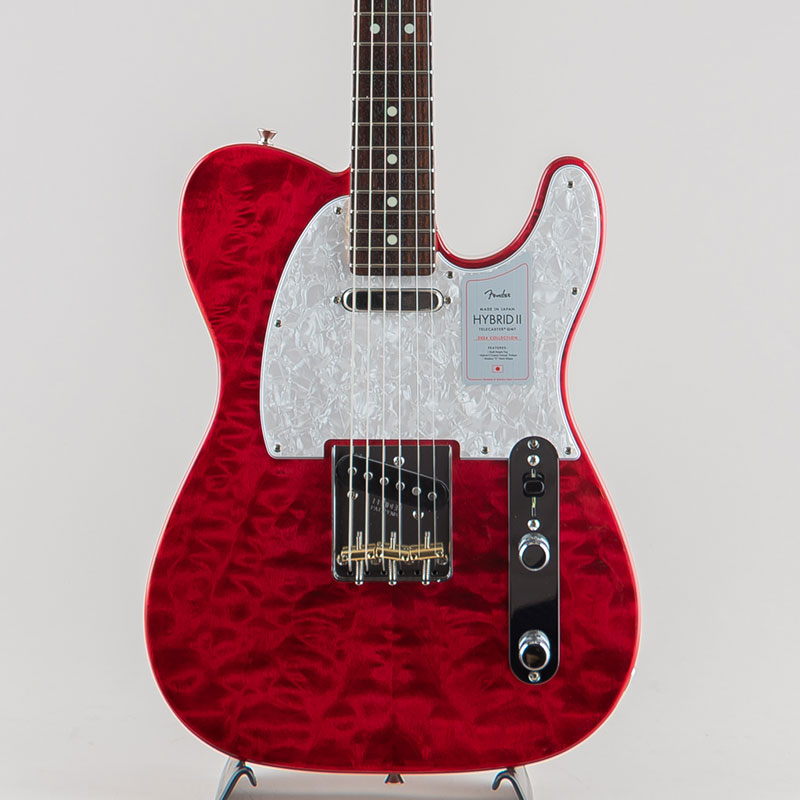 2024 Collection Made in Japan Hybrid II Telecaster/Quilt Red Beryl