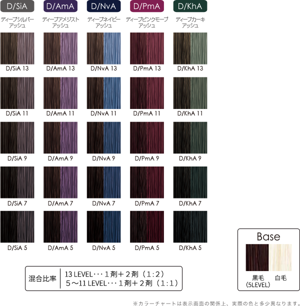 カラー】ルーチェントプレミアム ディープアッシュライン | ミアン