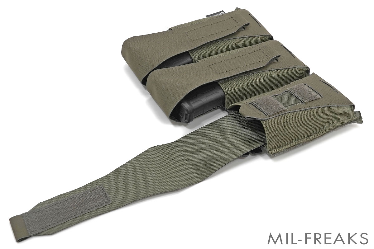 SHEKKIN GEARS LBTタイプ 6910A 5.56mm LC M4 ベルクロ マガジンポーチ