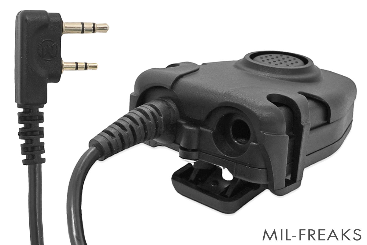 ZTactical Peltorタイプ PTTマイクスイッチ icom/KENWOOD用 端子