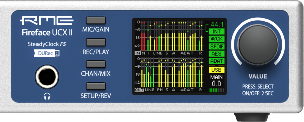 RMEがUSBオーディオ・インターフェイスの最新モデル「Fireface UCX II