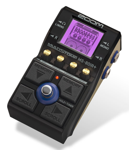 ZOOMの人気エフェクターペダルMS-80IR+、MS-90LP+徹底レビュー！話題の