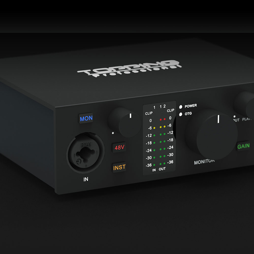 TOPPING ProFessionalから1in/2outオーディオインターフェース