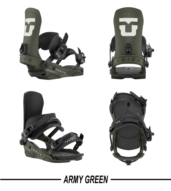 25-26 UNION(ﾕﾆｵﾝ)・FORCE [CYBER LIME,ARMY GREEN,BLACK 20-YR,WHITE