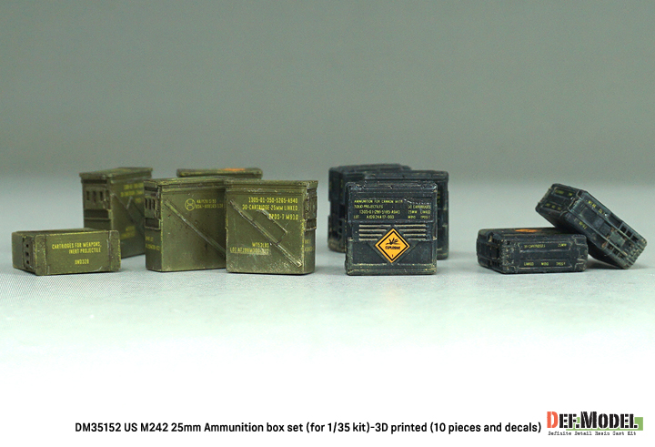 DEF.MODEL[DM35152]1/35 現用 アメリカ M242ブッシュマスター25mm機関