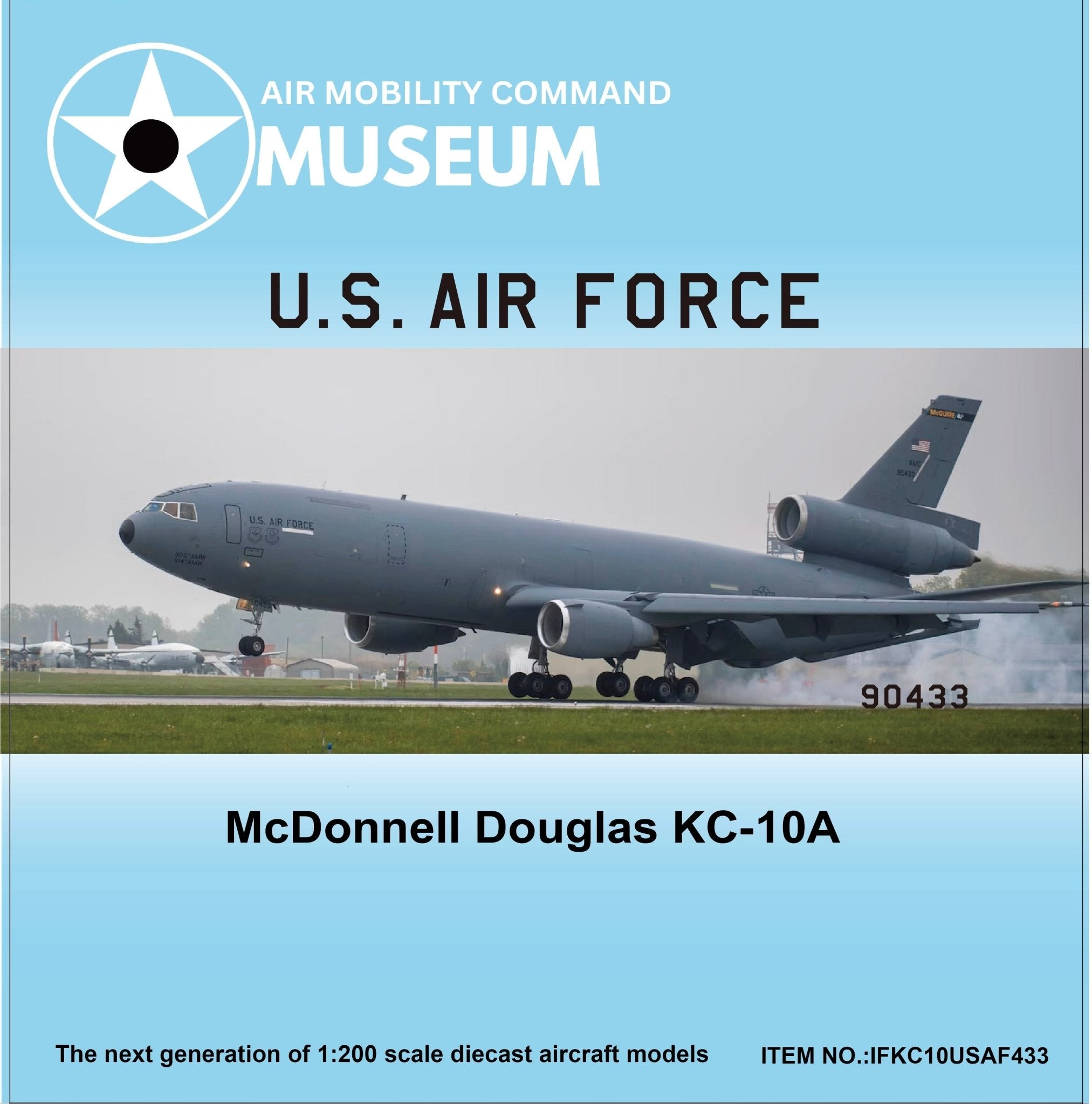 Inflight IFKC10USAF433 1:200 USAF Douglas KC-10A 