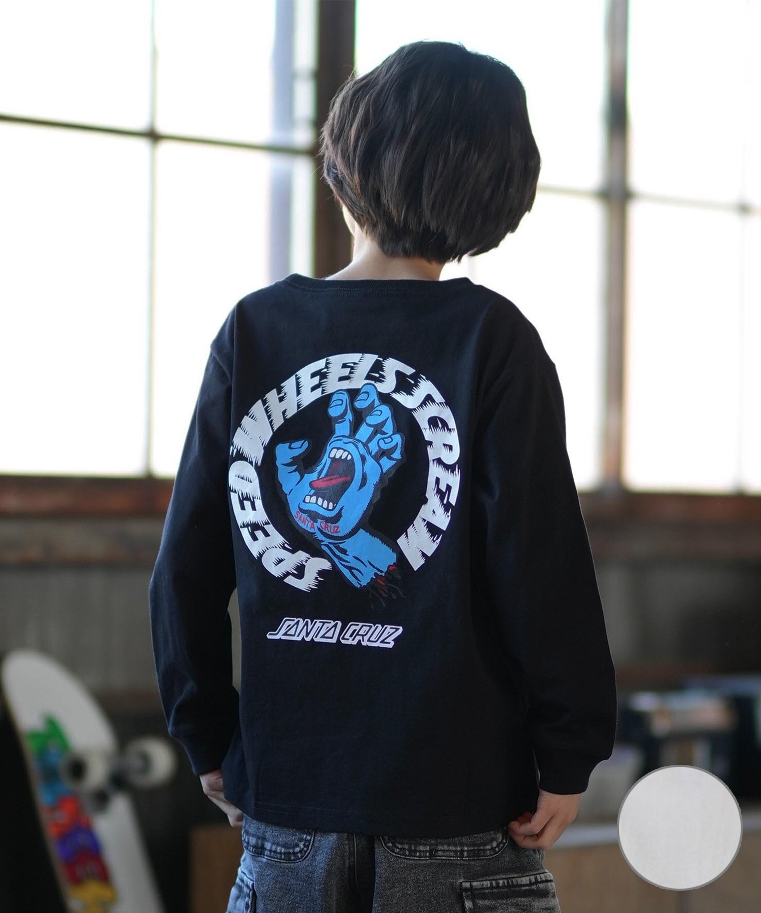 SANTA CRUZ サンタクルーズ 長袖 Tシャツ ロンT キッズ ジュニア