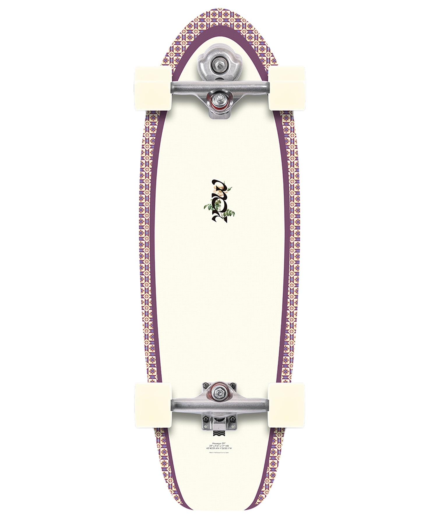YOW ヤウ ロング スケートボード コンプリート 29.0inch HOSSEGOR