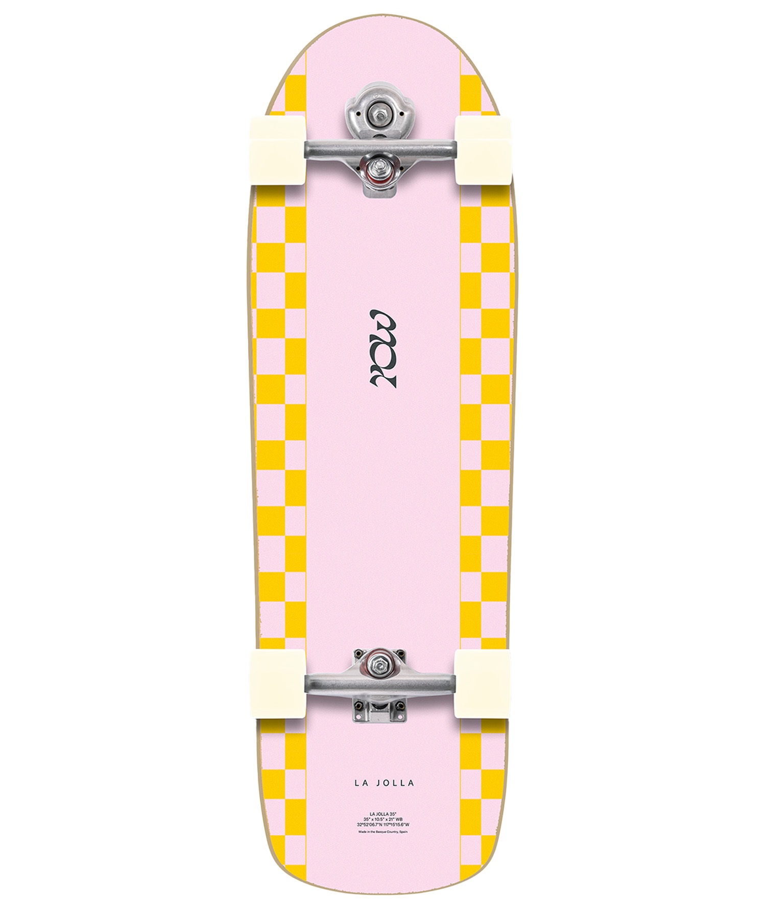 YOW ヤウ ロング スケートボード コンプリート 35.0inch LA JOLLA