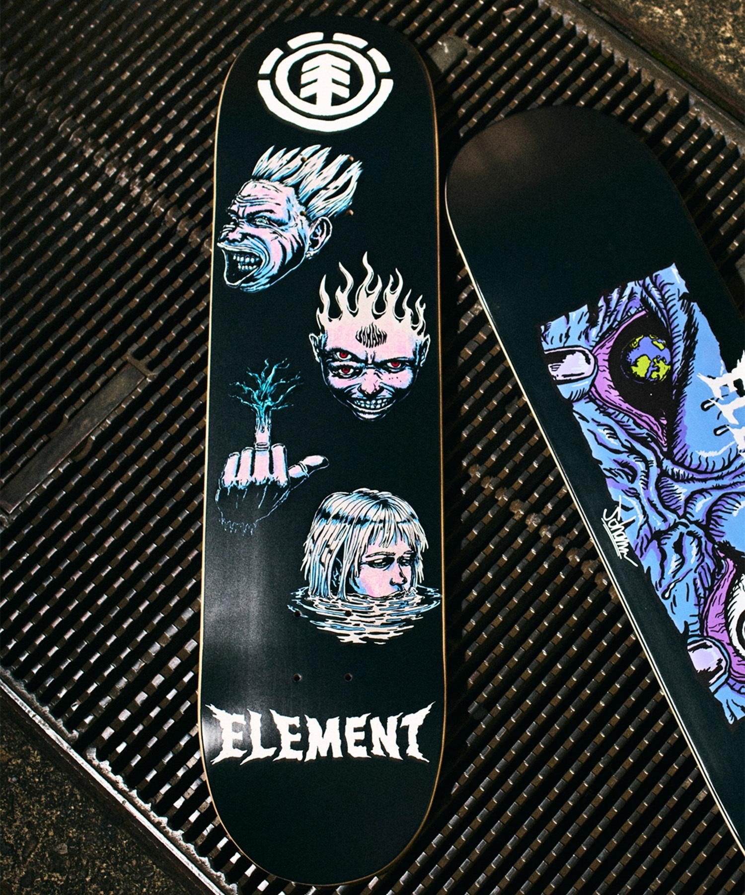 ELEMENT エレメント スケートボード デッキ 8.0inch JOHANN WWFE