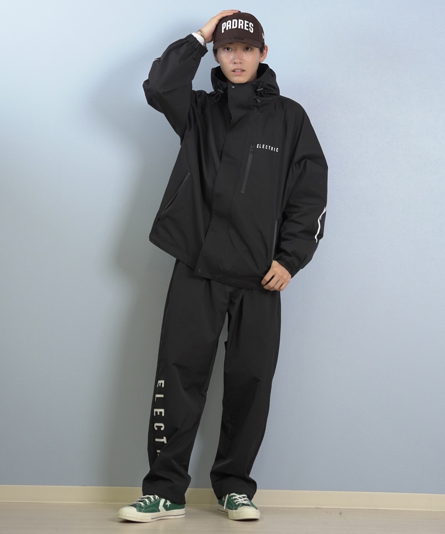 Electric エレクトリック ジャケット メンズ 撥水 セットアップ対応