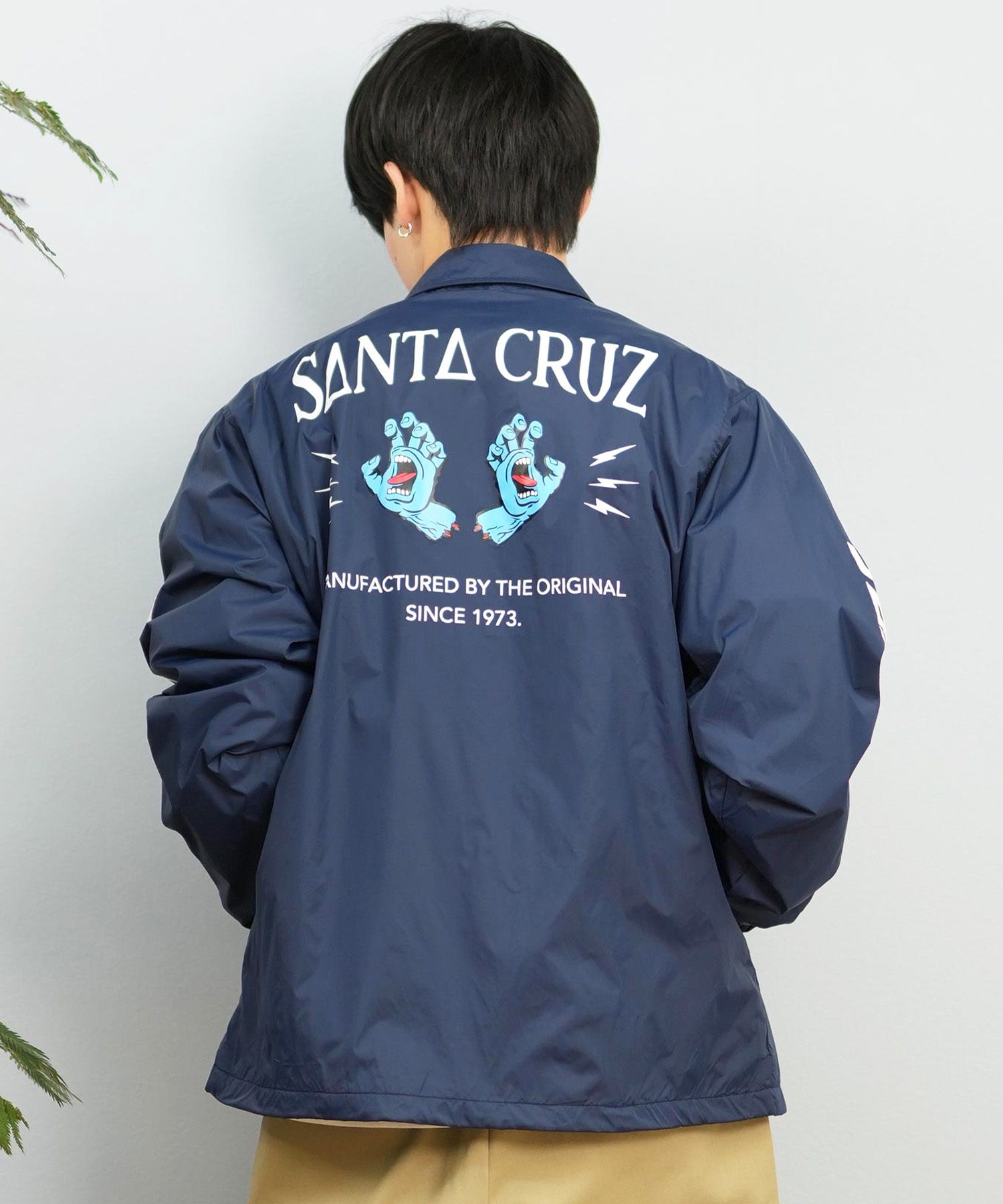 SANTACRUZ サンタクルーズ アウター コーチジャケット メンズ バック