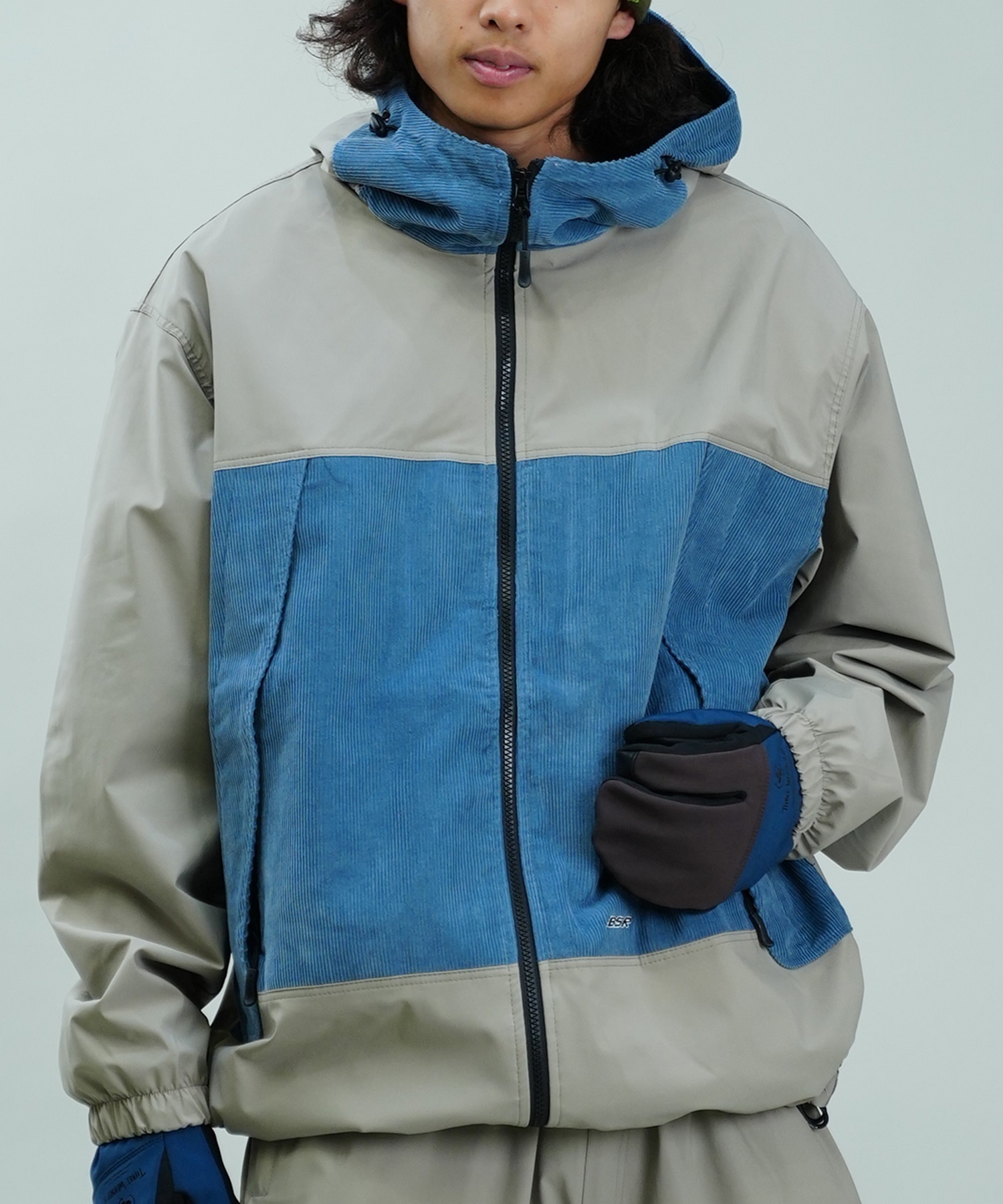 BSRABBIT ビーエスラビット MMM HF WINDBREAKER HOODED JACKET