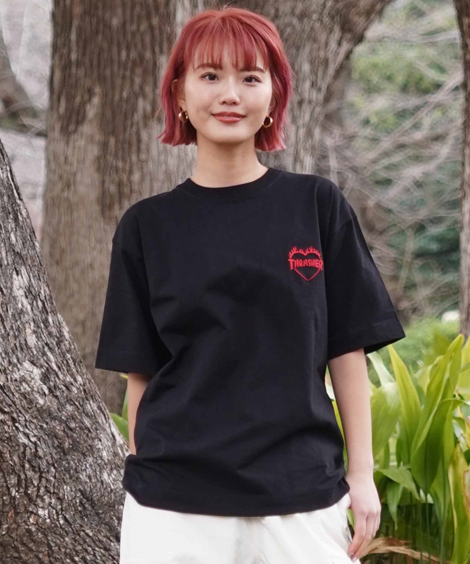 ムラサキスポーツ限定】THRASHER スラッシャー レディース Tシャツ
