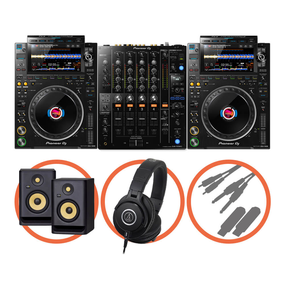 Pioneer DJ CDJ-3000 Scratch Plus set｜ミュージックランドKEY