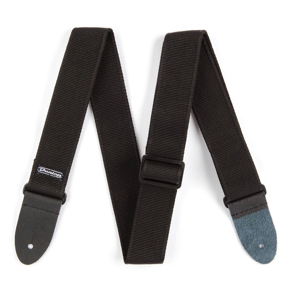Jim Dunlop Classic Woven Strap Solid Black [D38-09BK