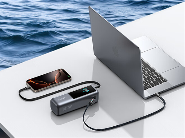 New Anker Power Bank 25K 165W with retractable cable launches