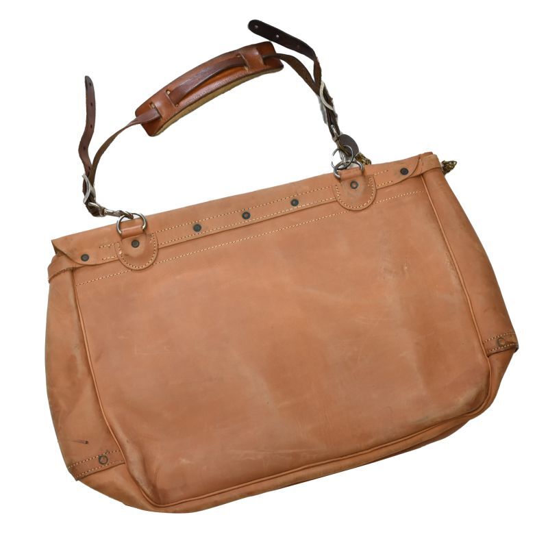 60s【ビンテージ】オールレザー【US MAIL BAG】USPS【メールバッグ