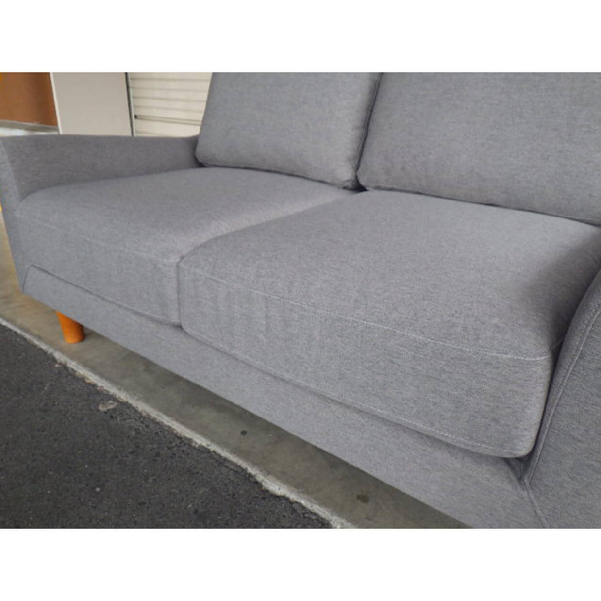 ソファTD2905 2人掛け【送料・開梱設置無料】 グレー 通販|インテリア