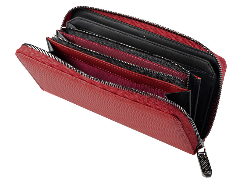 ノイインテレッセ】長財布(ラウンドファスナー束入)□シャッテン ロッソ