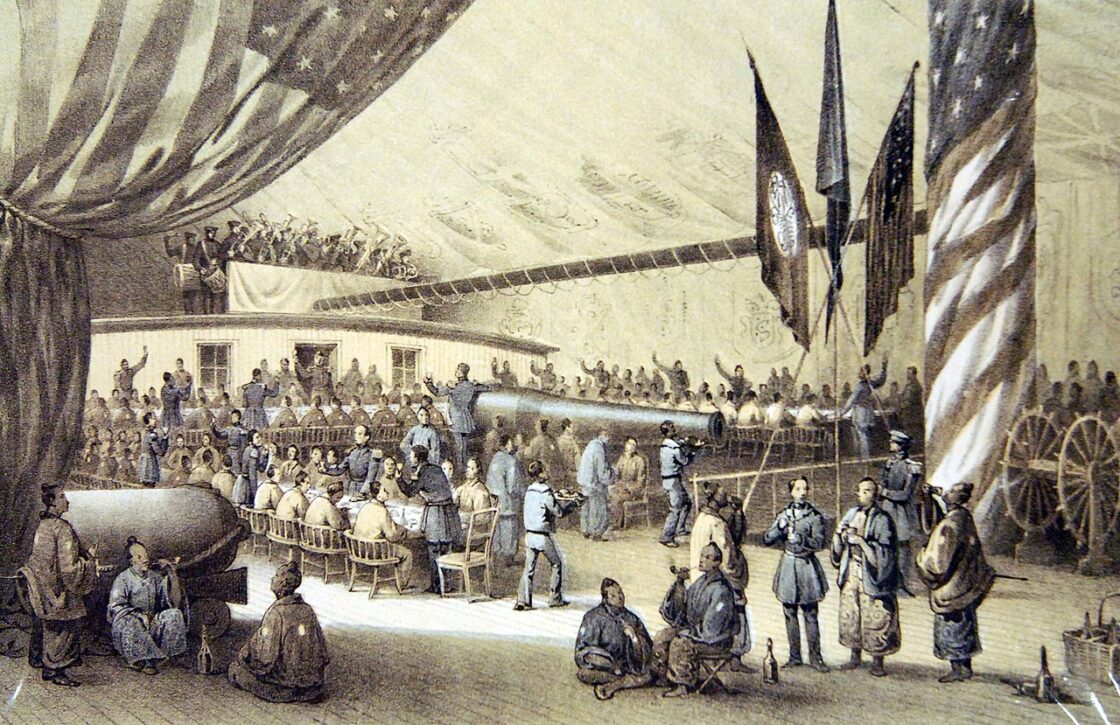 THE NAVY リトグラフ1840年 Navy Events (1840's)