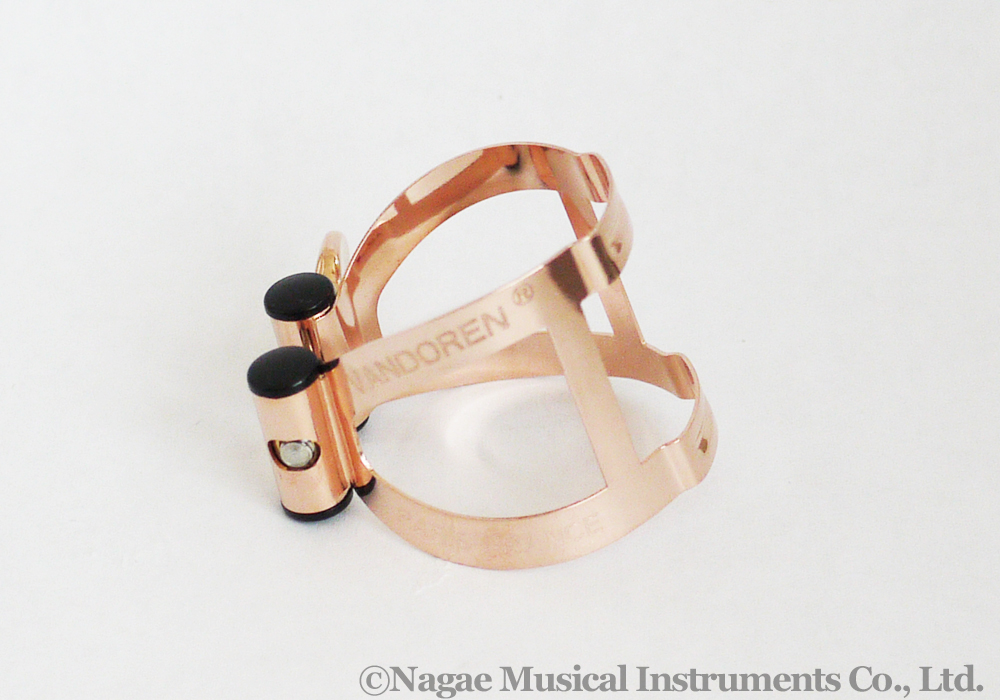 バンドレン B♭クラリネットリガチャー＆キャップM/O ピンクゴールド