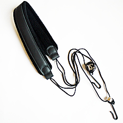 BG バスクラリネットストラップ レザー C50B｜ 管楽器専門店 永江楽器