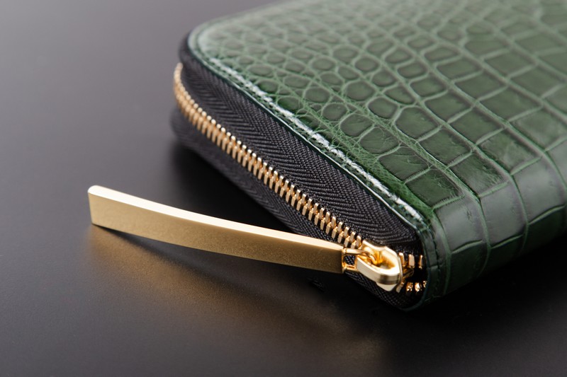 評価：80点】池田工芸「王者の緑ティラノ」クロコダイル長財布レビュー