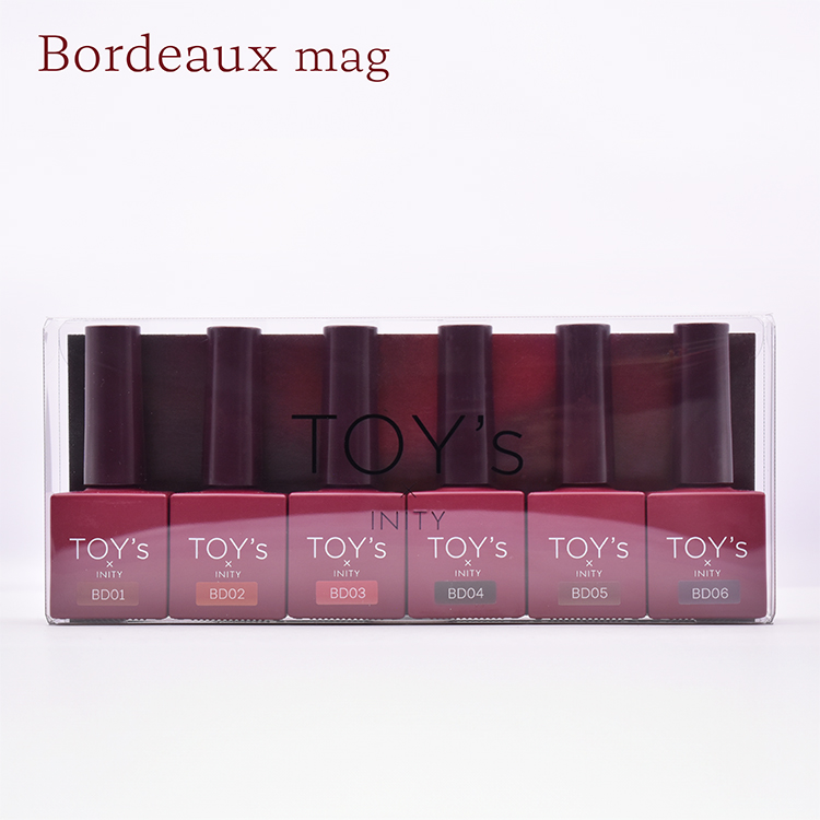 TOY's × INITY ボルドーマグコレクション 6色セット | Nail Labo
