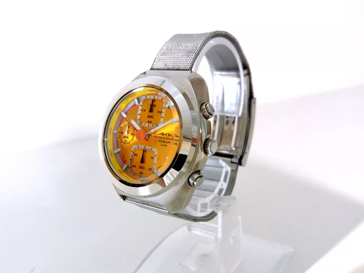 SEIKO ALBA AKA V657-6030 クロノグラフ 腕時計 | しばさんのカメラ