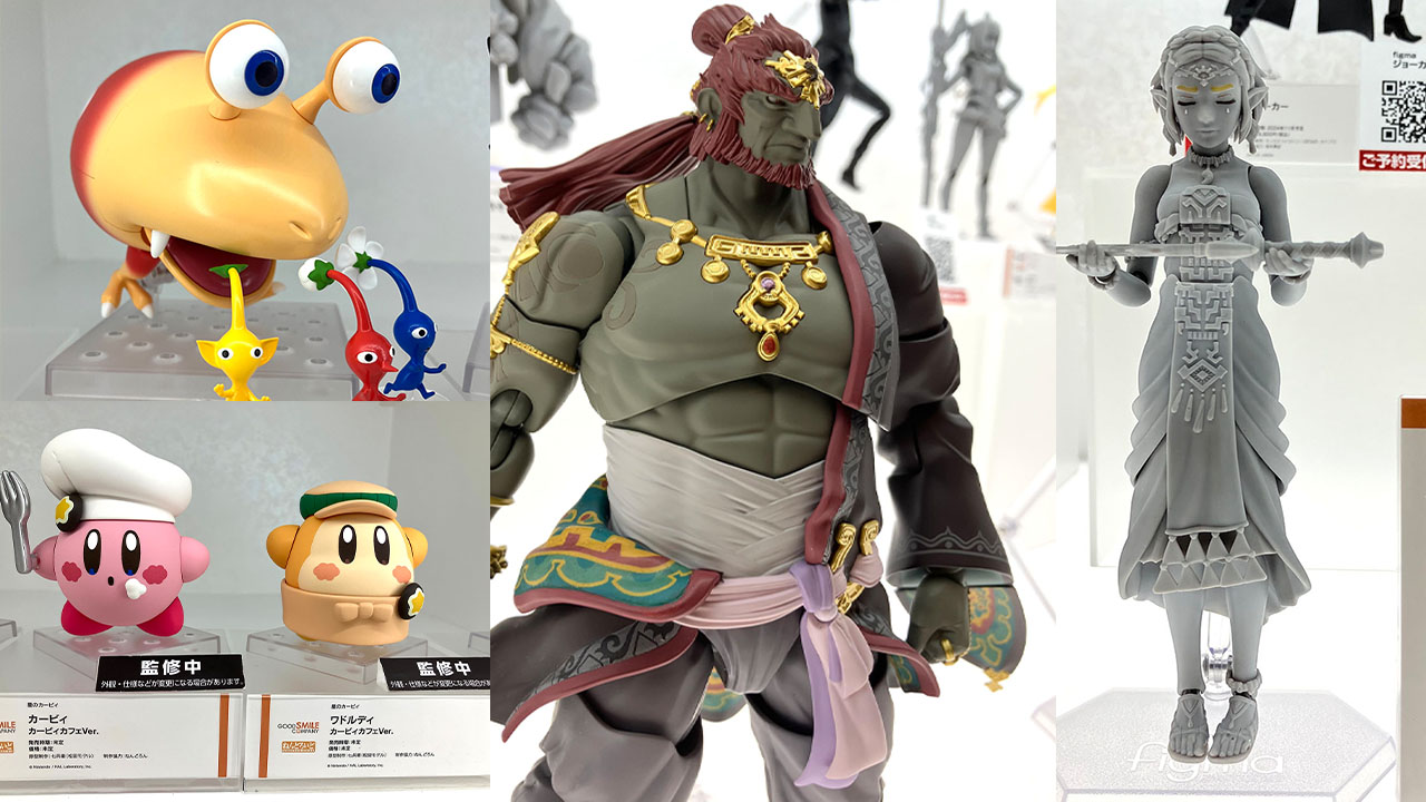 ティアキン』ver.の「figma ガノンドロフ」彩色原型や「figma ゼルダ