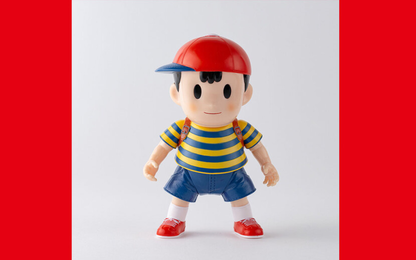 フルアクションで動く！『MOTHER2』主人公ネスがソフビ人形に
