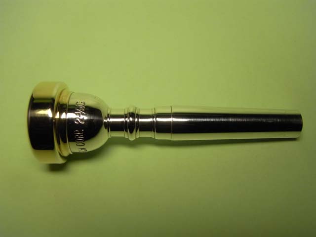 バック（旧刻印） 中古トランペットマウスピース 2 1/2C GPリム