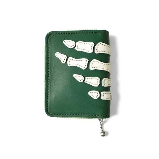 KAPITAL (キャピタル) THUMBS UP BONE HAND ZIP ミニウォレット