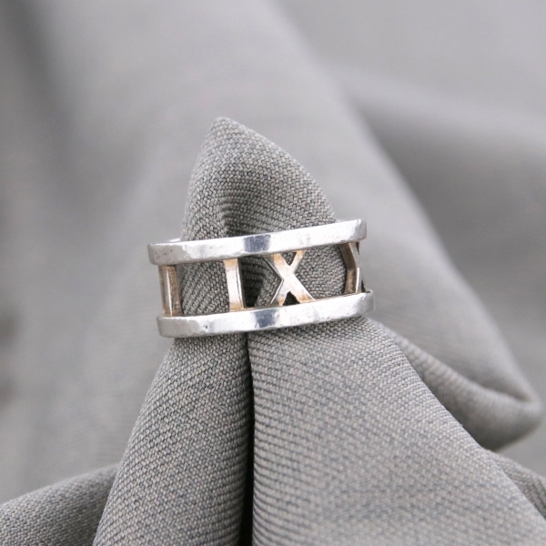 Tiffany&Co. ティファニー アトラス オープン リング 中古 レディース