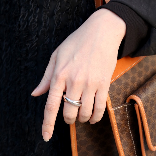 HERMES エルメス ヴェルティージュ リング ユーズド 中古(シルバー