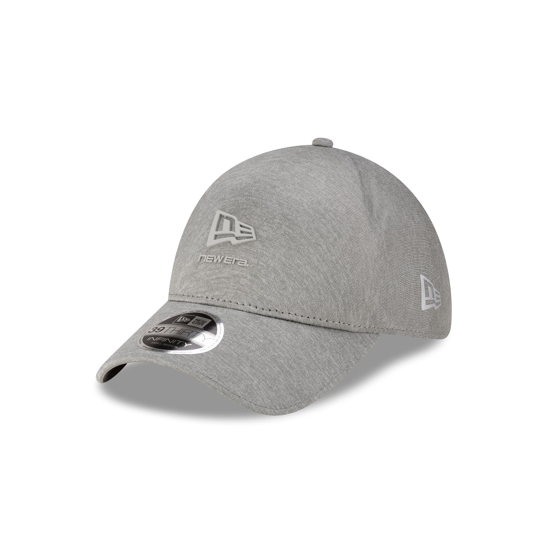 New Era Cap Gray 39THIRTY INFINITY Stretch Fit Hat