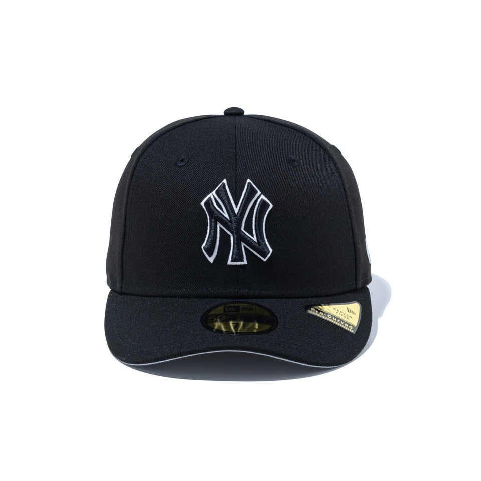 PC 59FIFTY Black & White ニューヨーク・ヤンキース ブラック