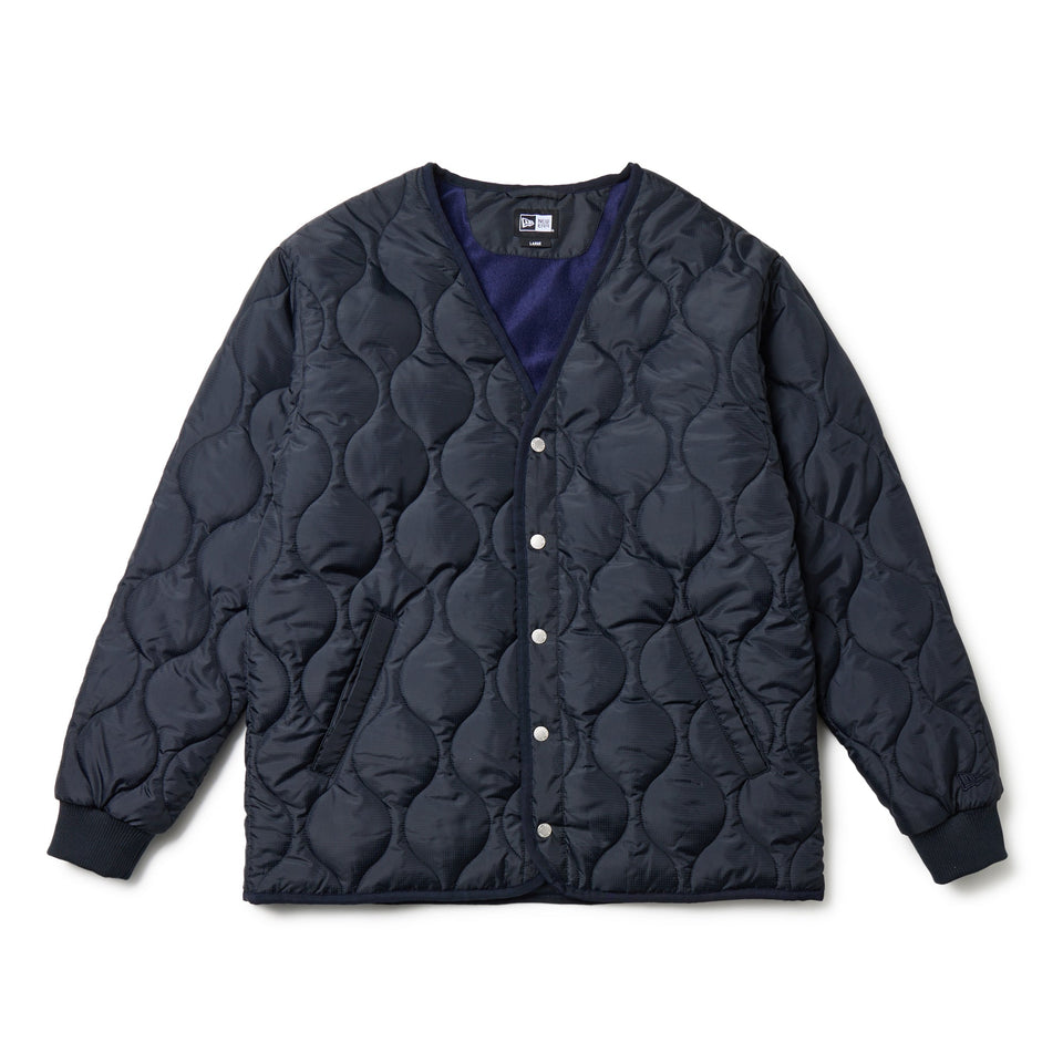 インサレーティッド キルティング ジャケット ネイビー | ゴルフ